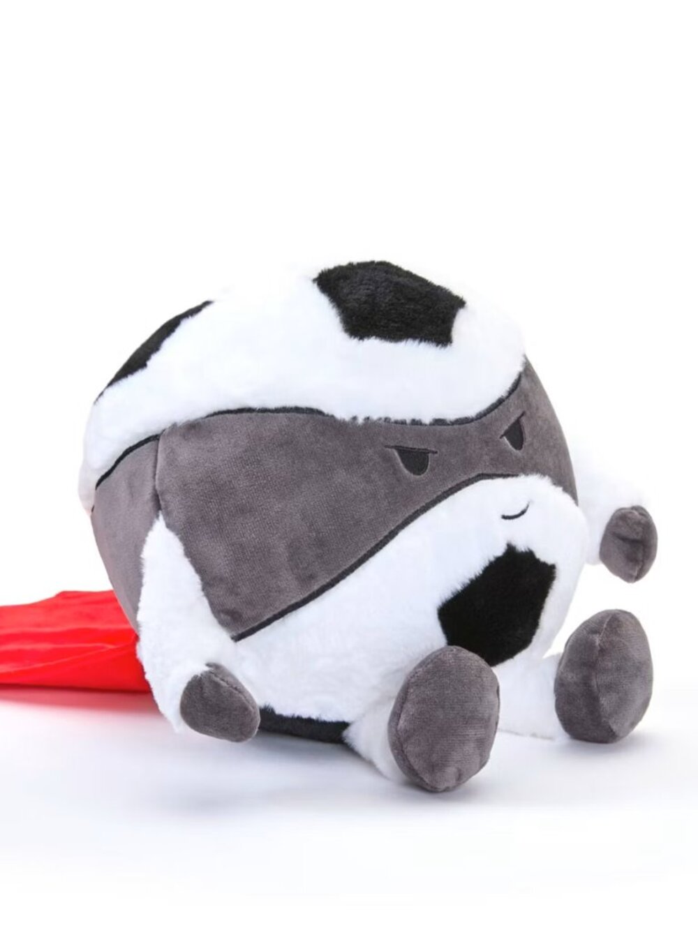 FAO Schwarz Heroes of the Game Plush Soccer Ball w/ Red Cape NEW 7.5”